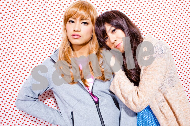 てのりタイガーの女装写真。