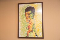 店内に飾られている絵。