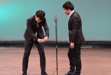 新ネタを披露するオジンオズボーン。