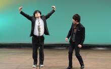 新ネタを披露する流れ星、