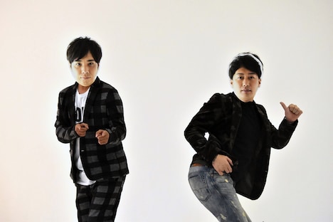 ジャケット写真の撮影中の様子。