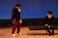 コント「病院」のワンシーン。