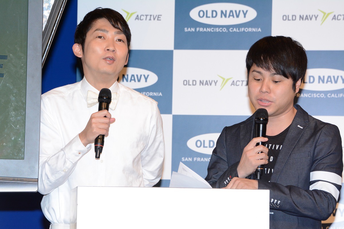 司会のNON STYLE。