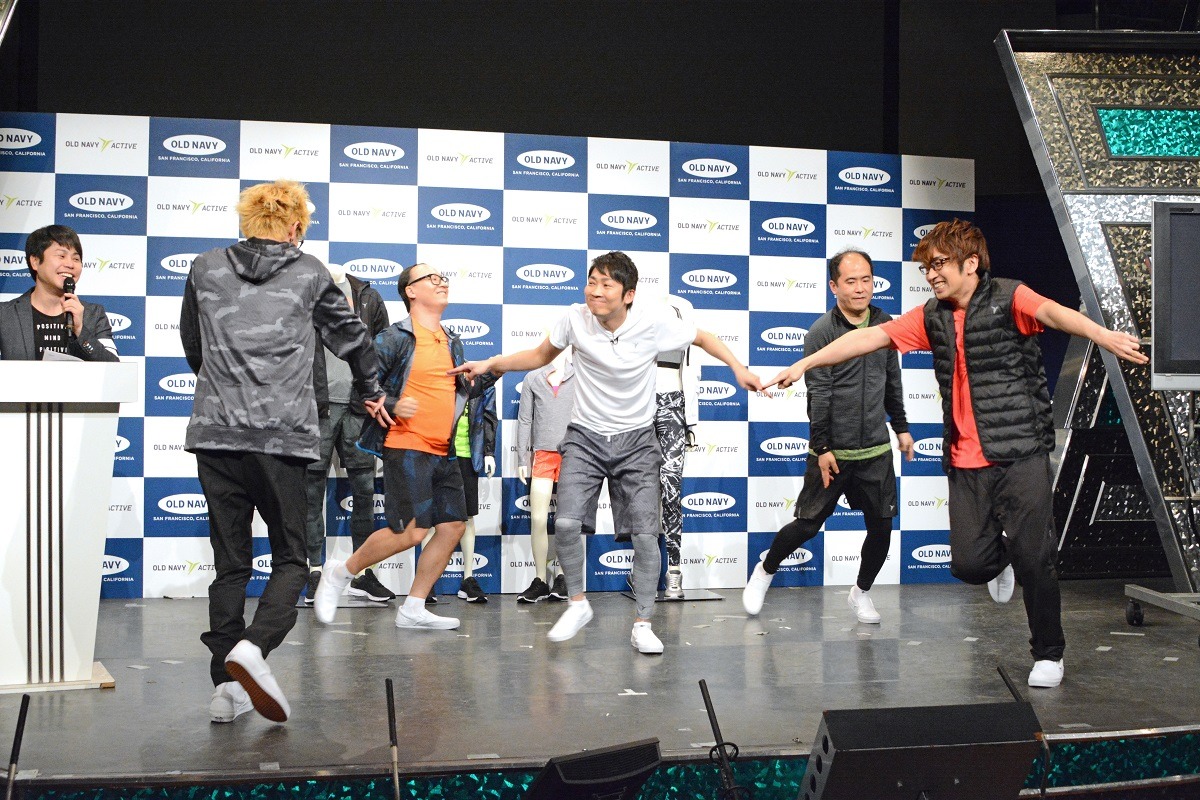 ダンス中に暴走するNON STYLE石田。