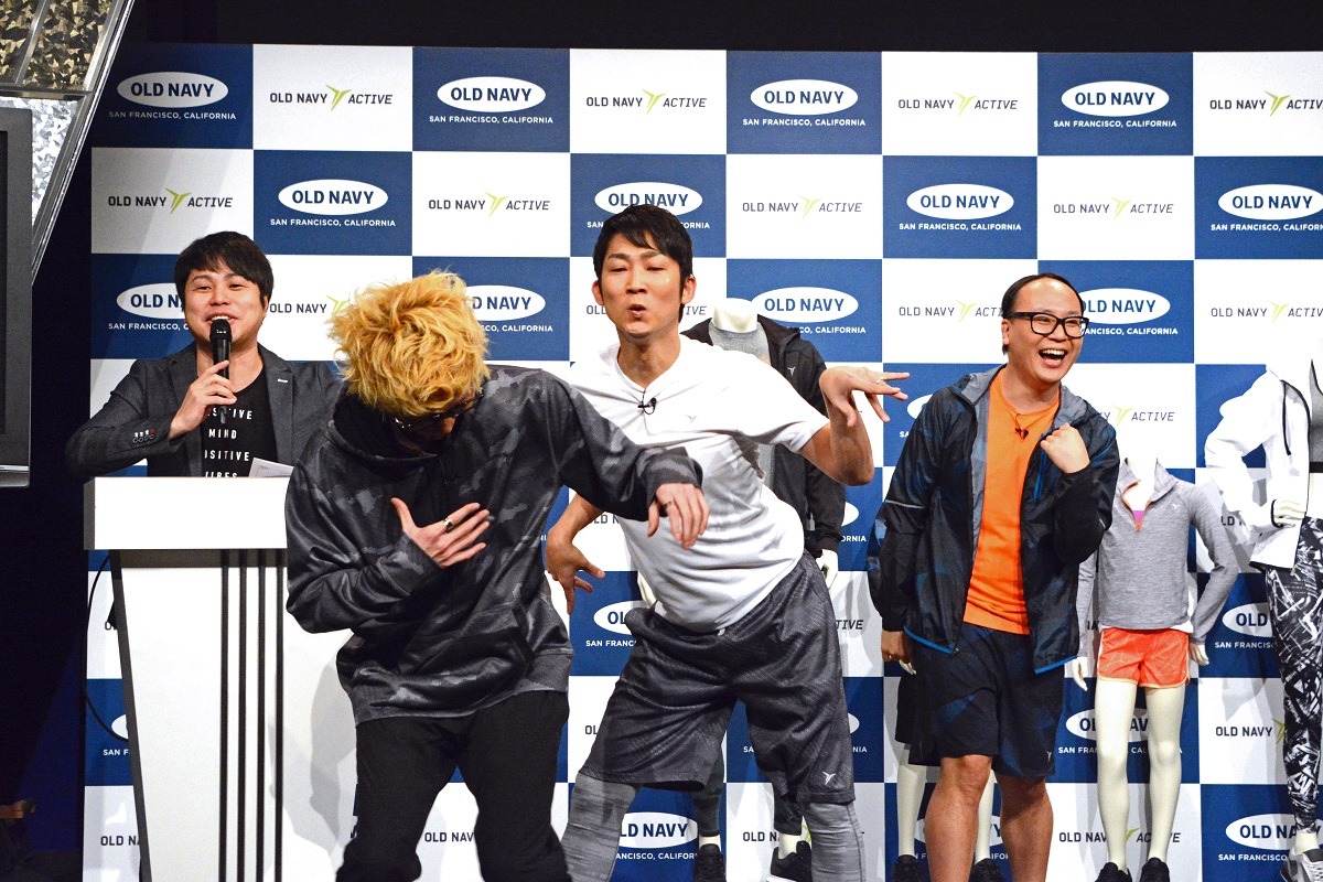 ダンス中に暴走するNON STYLE石田。