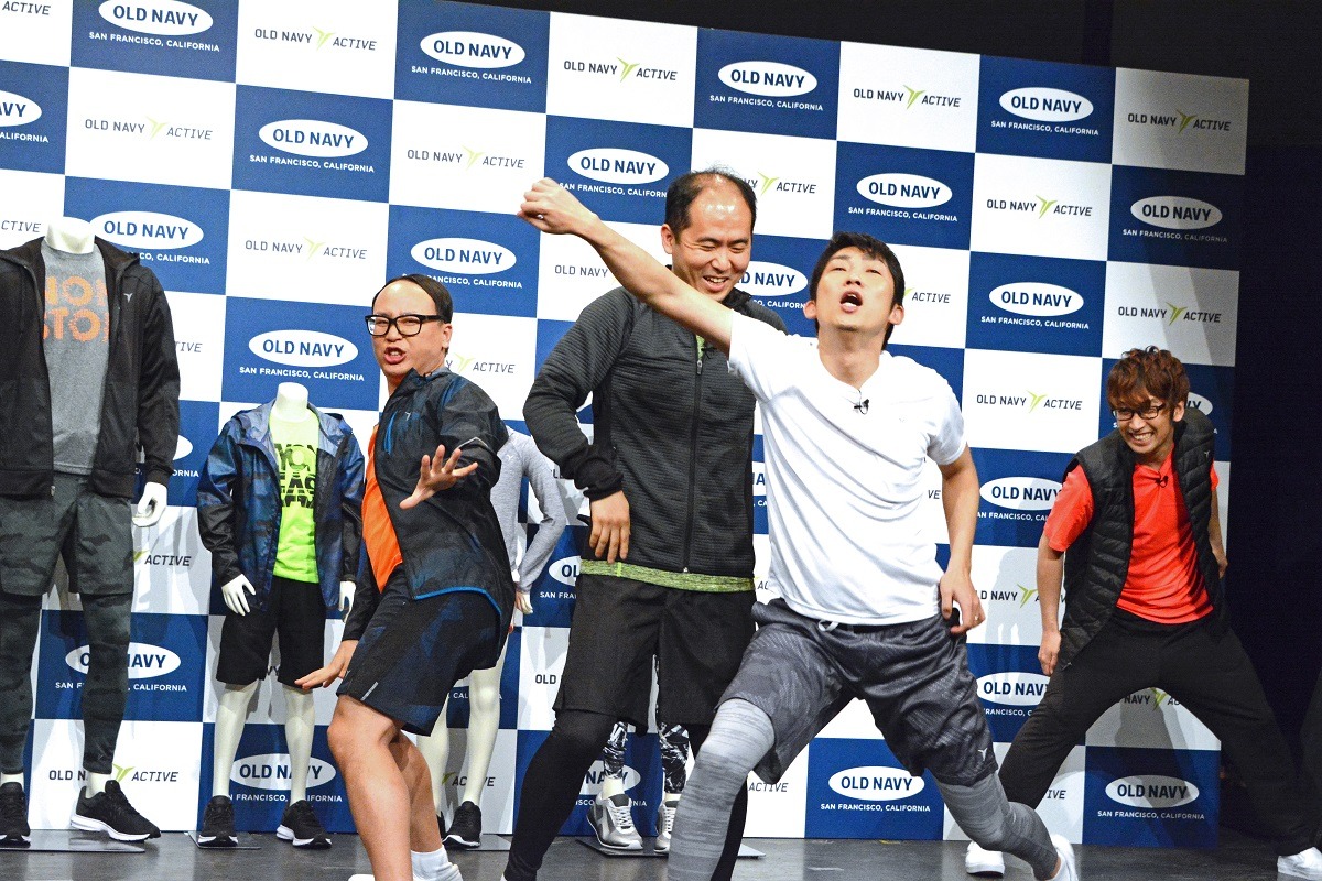 ダンス中に暴走するNON STYLE石田。