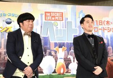 左からバナナマンの日村勇紀、設楽統。