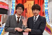 「第5回ytv漫才新人賞決定戦」で優勝したコマンダンテ。(c)読売テレビ