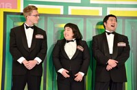 （左から）厚切りジェイソン、ゆりやんレトリィバァ、とにかく明るい安村。