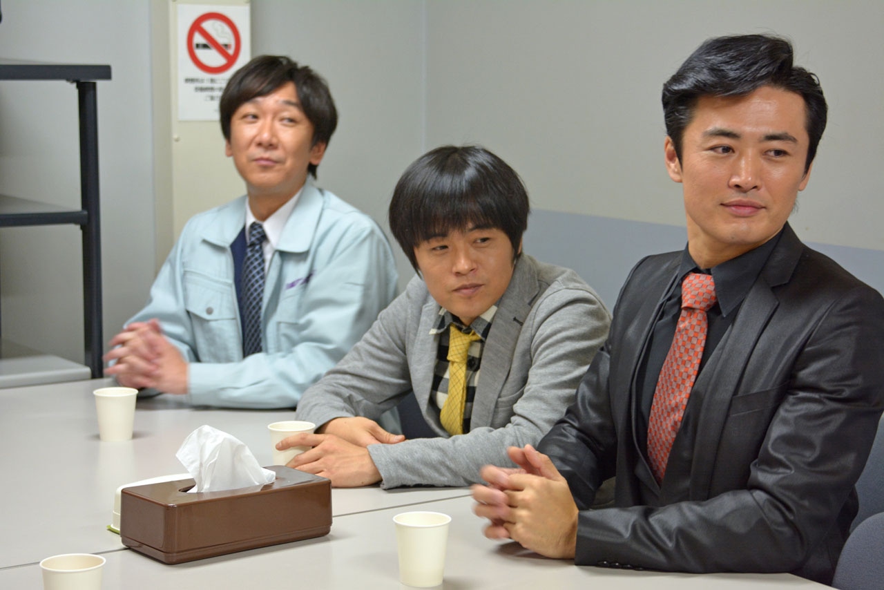 反省会の様子。