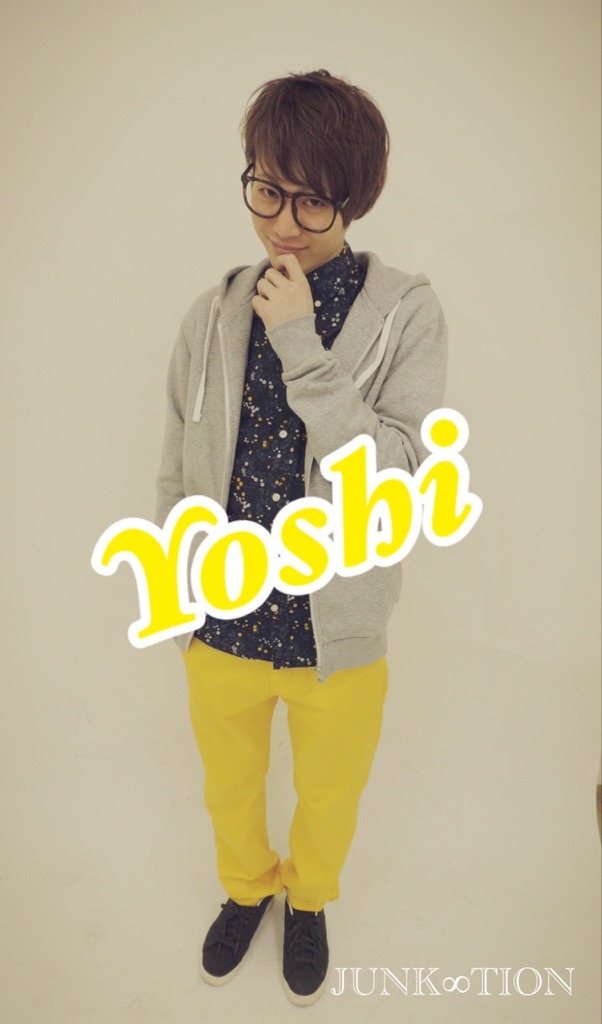 腹黒系イケメンイエロー“Yoshi”ことランパンプス小林。