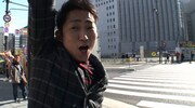 「ガリゲル」内の企画「大阪環状線 サインWalker」のワンシーン。(c)読売テレビ
