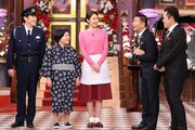 左から高嶋政伸、おかずクラブ・オカリナ、松下奈緒、くりぃむしちゅー。(c)日本テレビ