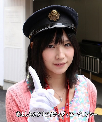 「“鉄”分補給！俺の書泉グランデ」MCの鈴川絢子。