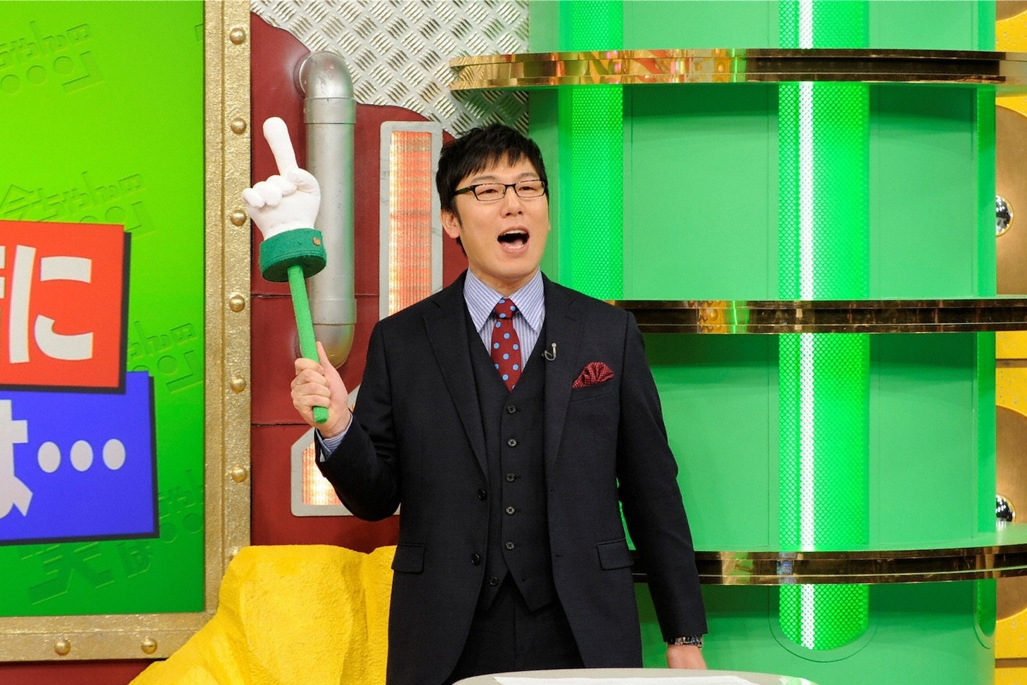 「今ちゃんの『実は…』」に出演する、浅越ゴエ。(c)ABC