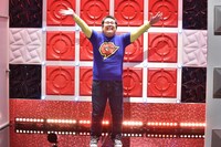 「NIRAMEKKO ～出オチ最強選手権～」に出場するガリガリガリクソン。(c)読売テレビ