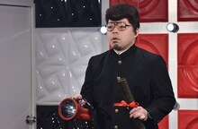 「NIRAMEKKO ～出オチ最強選手権～」に出場するダイアン西澤。(c)読売テレビ