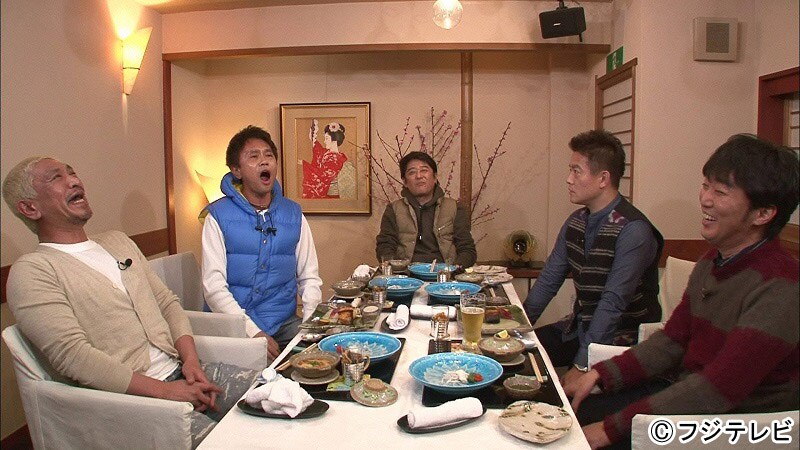 「ダウンタウンなう 2時間SP」に出演する（左から）ダウンタウン、坂上忍、スピードワゴン。