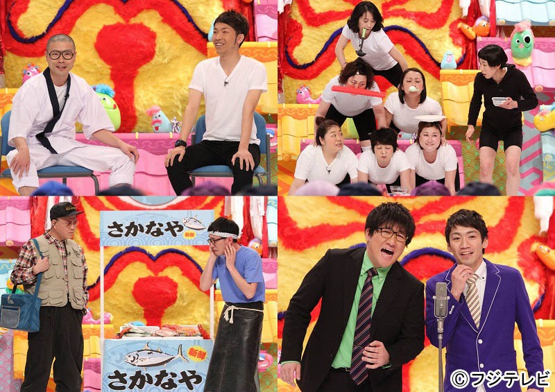 「ツギクルもん」出演芸人たち。(c)フジテレビ