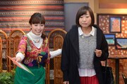 左から片瀬那奈、南海キャンディーズしずちゃん。(c)読売テレビ