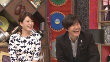 左から小熊美香アナ、内村光良。(c)日本テレビ
