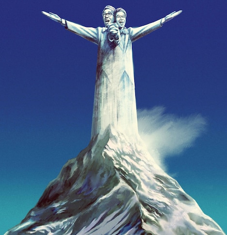 「おぎやはぎと愉快な芸人（なかま）たち」キービジュアル (c)NHK