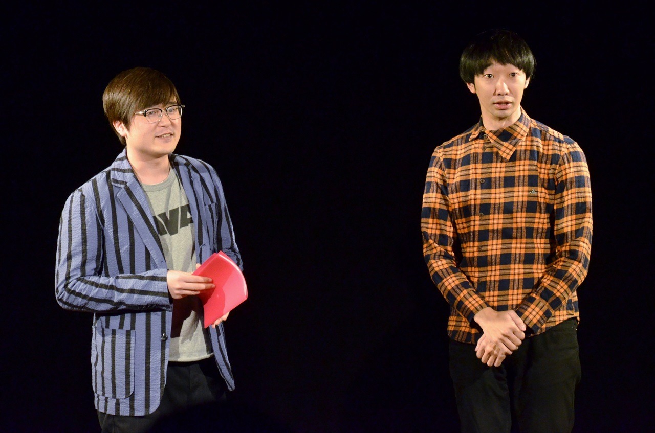 ネタライブ「ラバガ男子2」に出演したラバーガール。