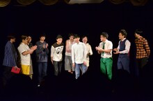 トンツカタン、アナクロニスティック、小林ぼっちがネタを終えたあとのMCのワンシーン。