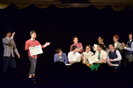 「若手クイズ」のワンシーン。