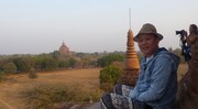 ミャンマーを旅する千原せいじ。(c)読売テレビ