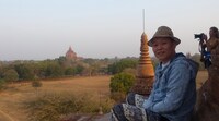 ミャンマーを旅する千原せいじ。(c)読売テレビ