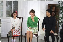 （左から）千秋、野呂佳代、ピース綾部。(c)関西テレビ