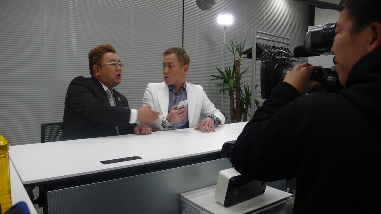 動画撮影のワンシーン。(c)中京テレビ