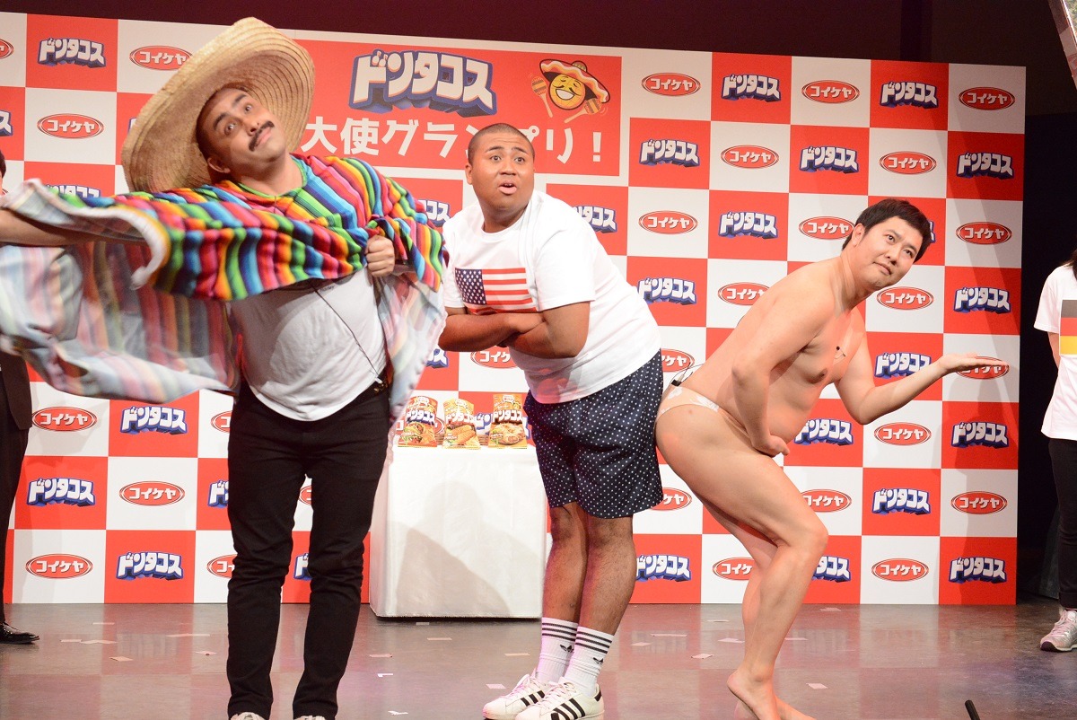 マテンロウ・アントニー、デニス植野、とにかく明るい安村によるダンス対決。