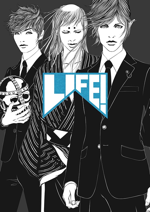 「LIFE! ～人生に捧げるコント～  DVD-BOX」ジャケットの表面。