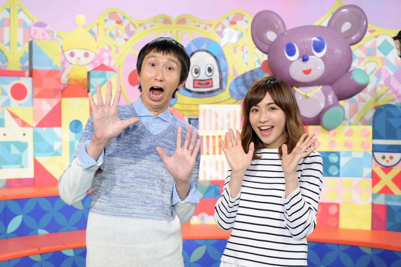 パパ1年目アンガールズ山根、優木まおみとEテレ「すくすく子育て」MC