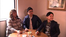 「堂本剛のやからね」に出演する（左から）海原ともこ、銀シャリ橋本、千鳥ノブ。(c)MBS