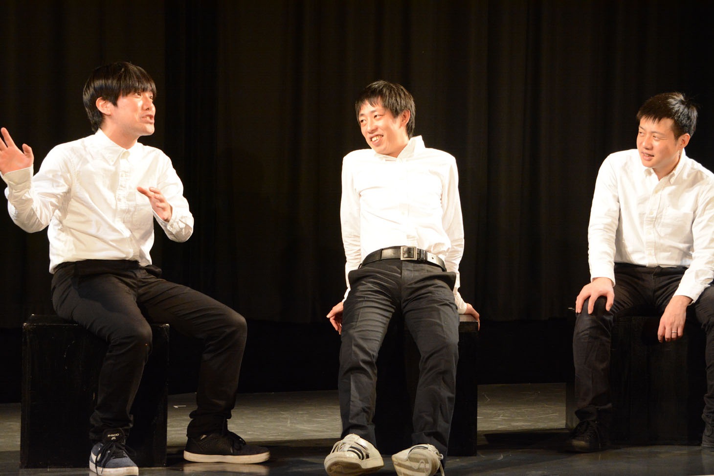 「円山町再起動」のワンシーン。