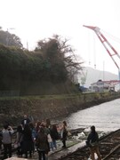 「軍艦島あるある、天候により上陸できない可能性が20%くらいありがち♪　だけどRGを信じて行ってみるツアー」の様子。