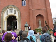 「軍艦島あるある、天候により上陸できない可能性が20%くらいありがち♪　だけどRGを信じて行ってみるツアー」の様子。