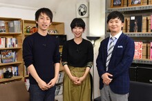左から朝井リョウ、西加奈子、オードリー若林。(c)BSジャパン