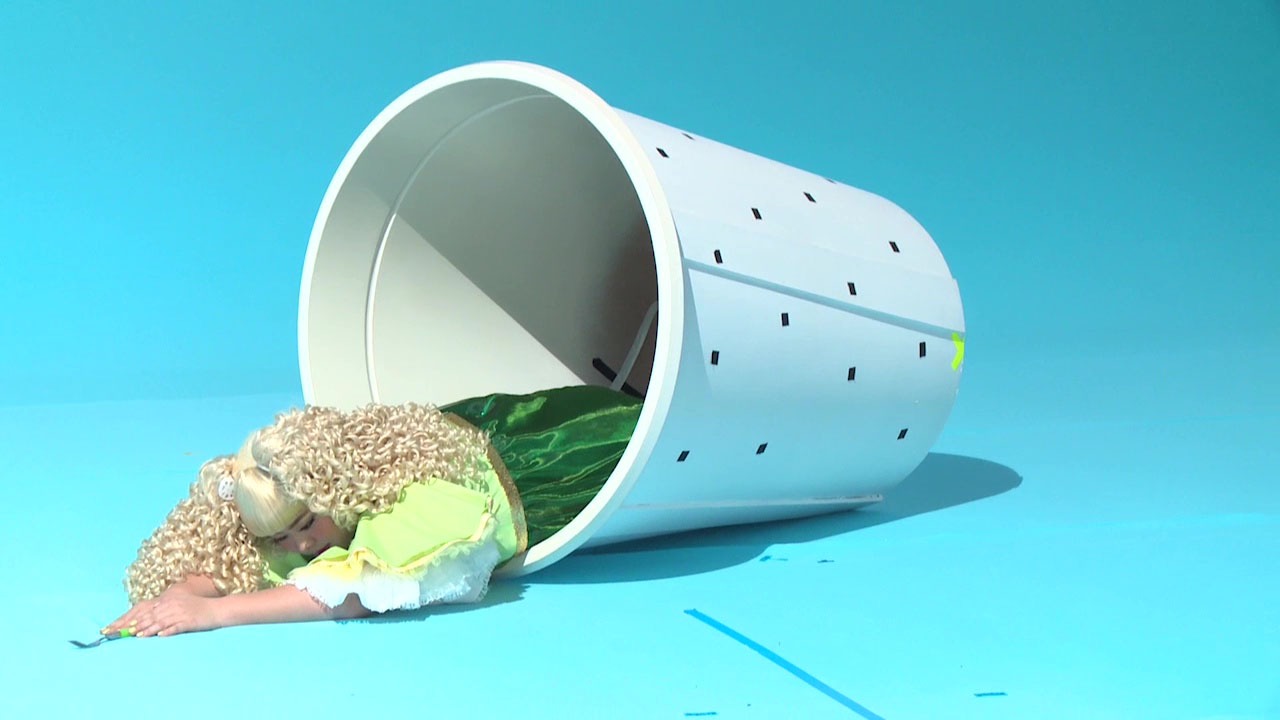 メイキングのワンシーン。