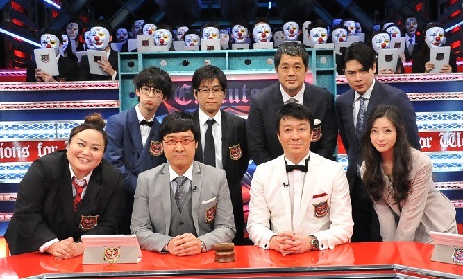 「口だけ芸能人を撲滅せよ！ 有言執行」の出演者たち。(c)関西テレビ