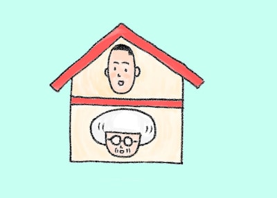 「大家さんと僕」カラーカット