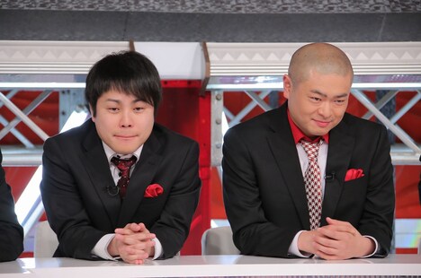 左からNON STYLE井上、あばれる君。(c)日本テレビ