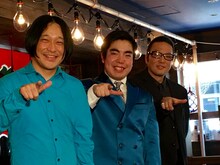 左から永野、徳永ゆうき、加藤和也。