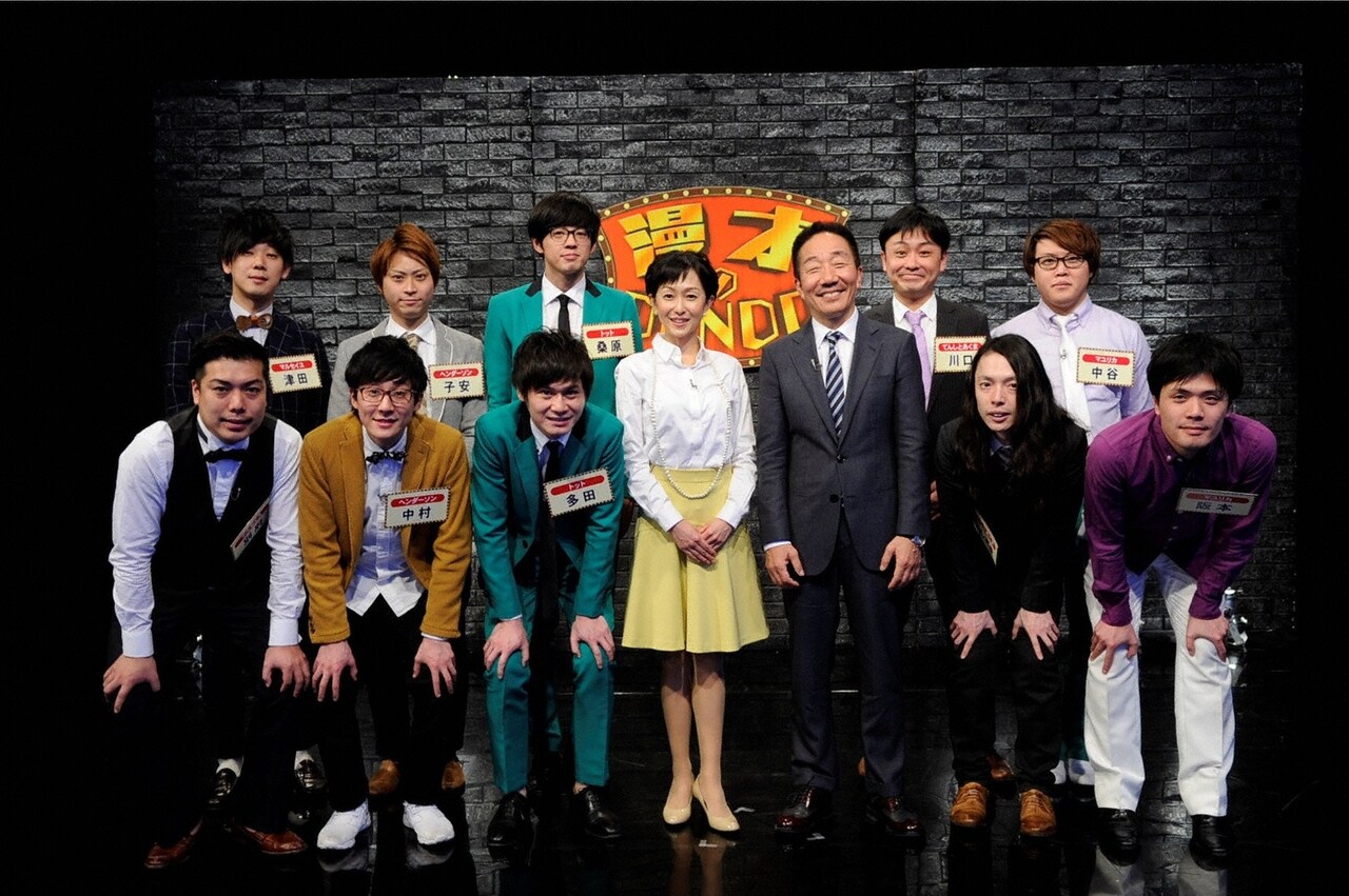 「漫才のDENDO」出演者たち。(c)ABC