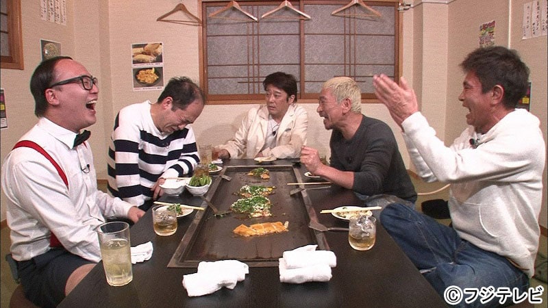 「ダウンタウンなう 2時間SP」に出演する（左から）トレンディエンジェル、坂上忍、ダウンタウン。