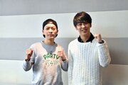 ニューヨーク。左から嶋佐、屋敷。