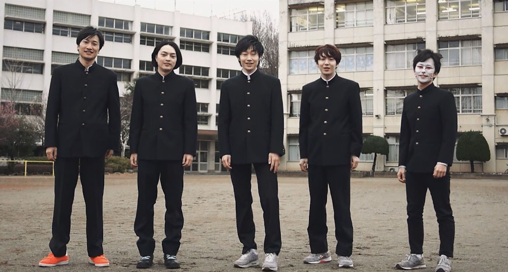 「うすしおスクールデイズ」MVのワンシーン。
